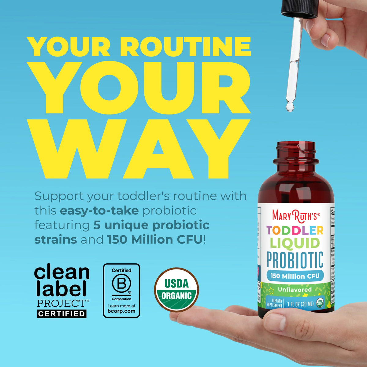 Organic Toddler Liquid Probiotic