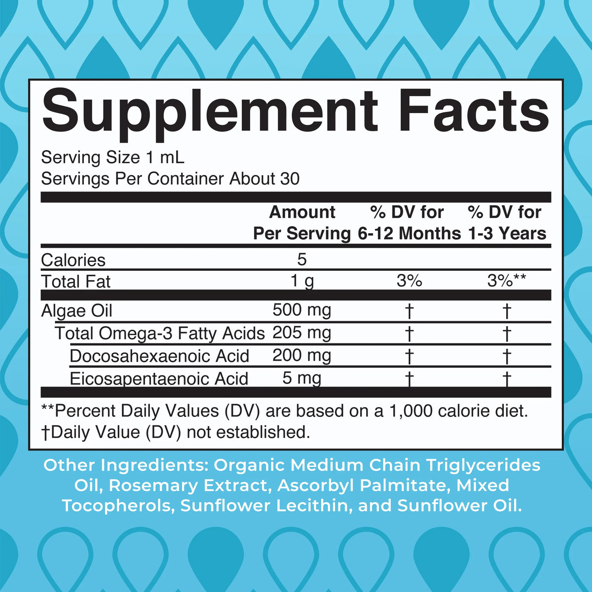 Infant & Toddler Omega-3 Liquid Drops