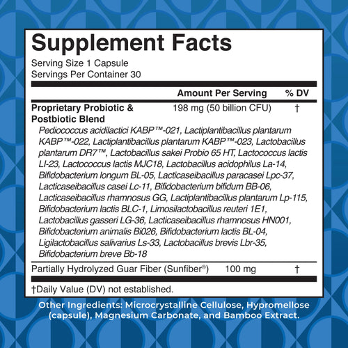 3-in-1 Daily Digestive Health Capsules