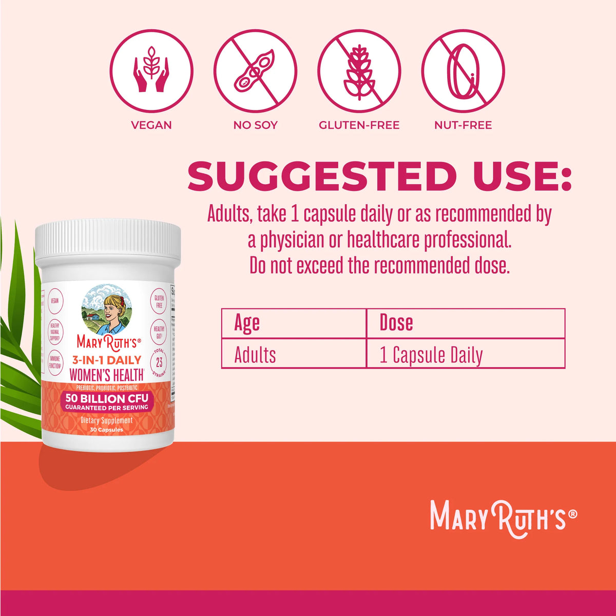 3-in-1 Daily Women's Health Capsules